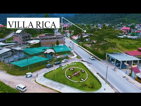 VILLA RICA - OXAPAMPA A VISTA DE DRONE
