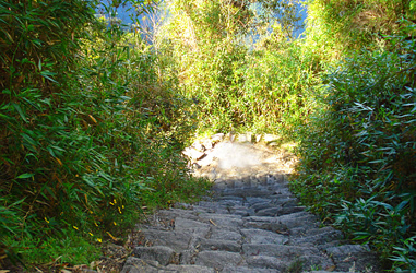 Pfad zur Inka-Hochburg