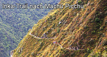 Der Inka-Trail und drei alternative Aufstiege nach Machu Picchu Der Inka-Trail und drei alternative Aufstiege nach Machu Picchu