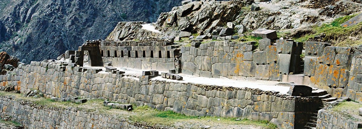 Ollantaytambo Archaeological Terassen Ollantaytambo Archaeological Terassen