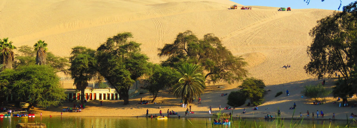 Die Vielfalt Perus auf einer Reise erleben - Oase bei Ica Die Vielfalt Perus auf einer Reise erleben - Oase bei Ica