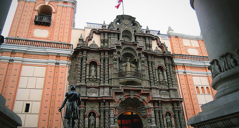 Basilica Nuestra Señora de la Merced in Lima Basilica Nuestra Señora de la Merced in Lima