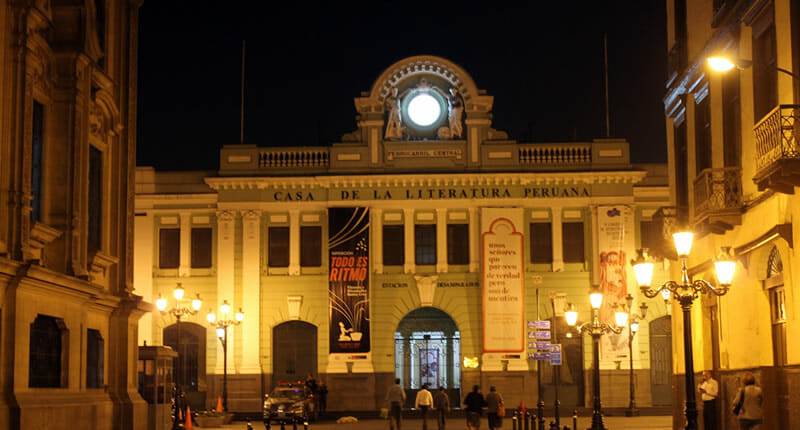 Casa de la literatura Lima Peru Casa de la literatura Lima Peru