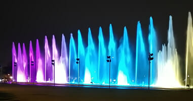 Parque de la reserva circuit magico del auqua