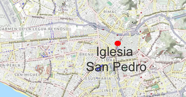 Karte Basilica San Pedro