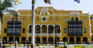 Der Palacio Municipal in Lima Der Palacio Municipal in Lima