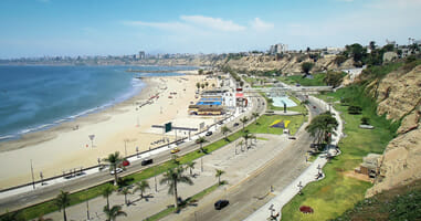 Chorrillos in Lima Peru Chorrillos in Lima Peru