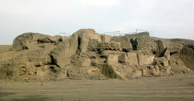 Die Huaca Melgarejo in La Molina