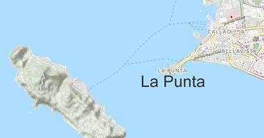 Anreise La Punta Karte La Punta