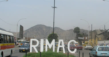 Rimac in Lima Peru Rimac in Lima Peru