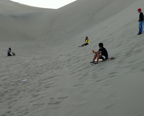 Huacachina sandboarding Huacachina sandboarding