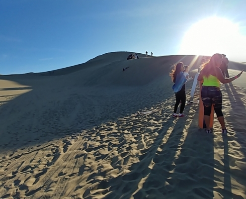 Huacachina sandboarding Huacachina sandboarding
