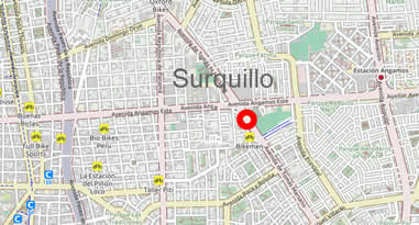 Karte Surquillo Lima Peru Karte Surquillo Lima Peru