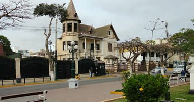 Alte Gebäude in Barranco