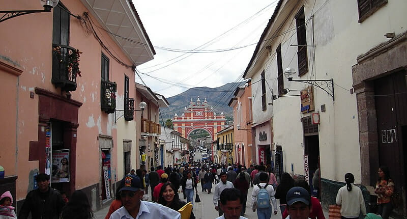 Stadt Ayacucho Peru