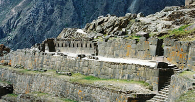 Ollantaytambo Archaeological Terassen