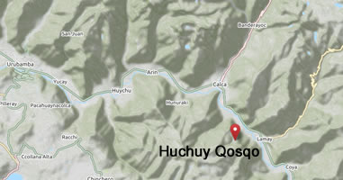 Karte Huchuy Qosqo Karte