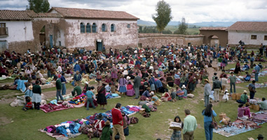 Markt Chinchero Markt