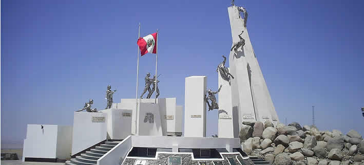 El Complejo Monumental Alto de la Alianza en Tacna