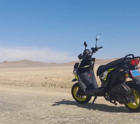 Motorroller-Verleih im Paracas-Nationalreservat