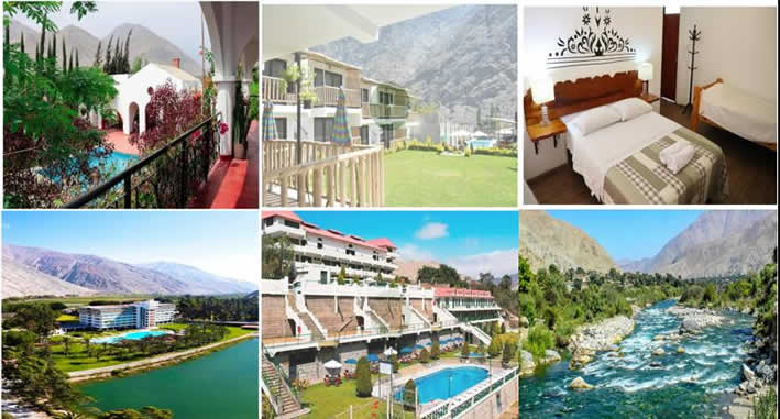 Alojarse en Lunahuaná – Los mejores hoteles en el valle del Río Cañete