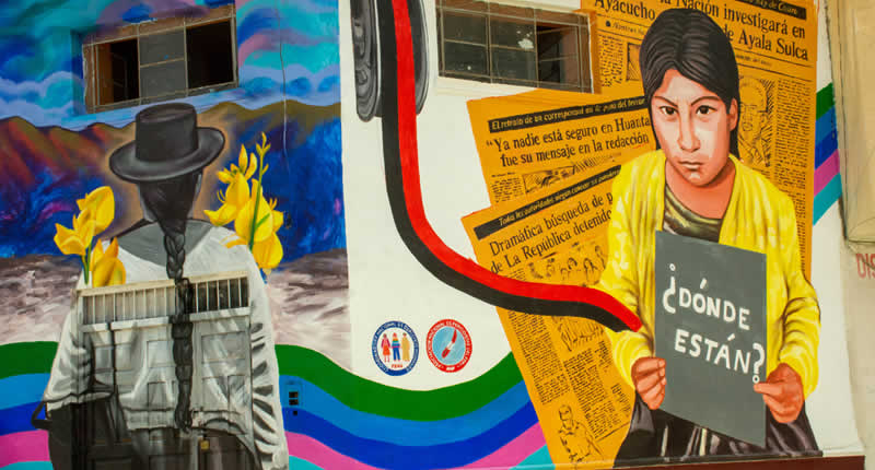 Mural de Jaime Ayala – Erinnerung an einen verschwundenen Journalisten