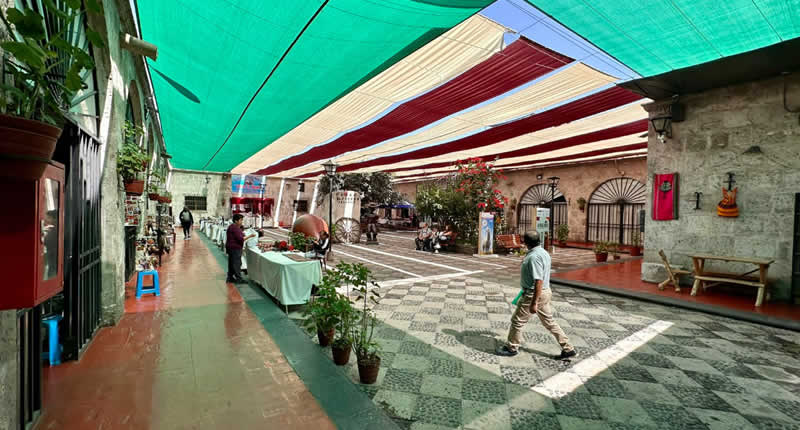 Kunsthandwerkszentrum Fundo El Fierro in Arequipa