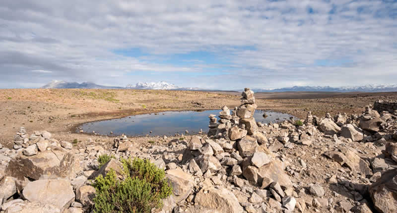 Ein Aussichtspunkt auf fast 5.000 Metern Höhe