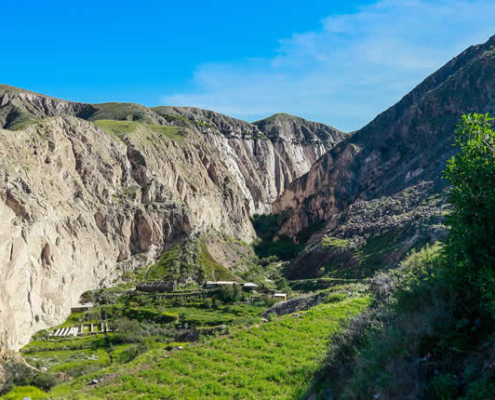 Andenería Agrícola de Yura Viejo: Vorinkaische Terrassenkultur am Río Yura Andenería Agrícola de Yura Viejo: Vorinkaische Terrassenkultur am Río Yura
