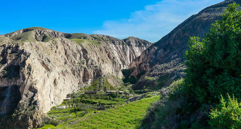 Andenería Agrícola de Yura Viejo: Vorinkaische Terrassenkultur am Río Yura
