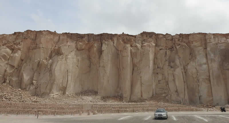 Steinbrüche von Sillar in Añashuayco