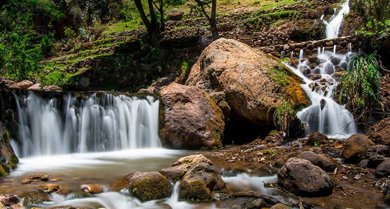 Cascada de Occochaca: 40-Meter-Wasserfall, Andenflora & kurzer Ausflug ab Huanta
