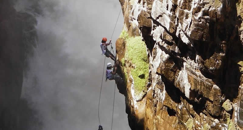Aventura en la catarata