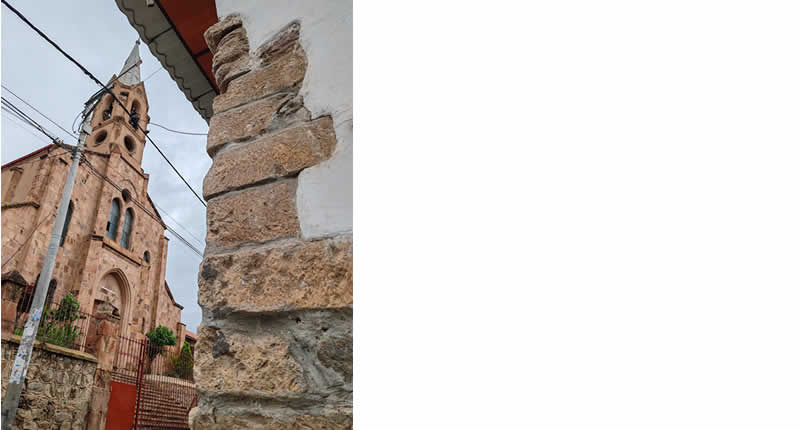 Ccoto Pichi an der Fassade