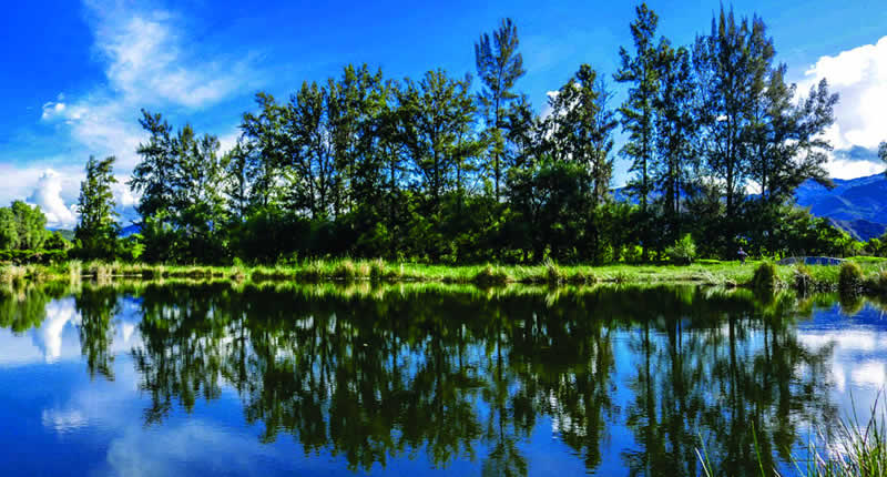 Feuchtgebiet de Huaper