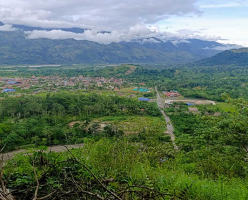 Mirador de Llochegua – Balkon über dem VRAEM-Tal Mirador de Llochegua – Balkon über dem VRAEM-Tal