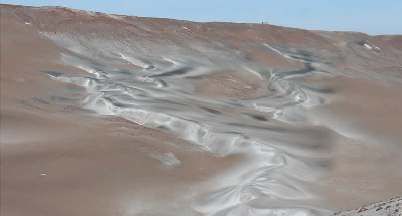 Llanuras desérticas al oeste de Arequipa