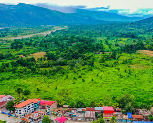 Feuchtgebiet von Llochegua – die „Pantanos“ zwischen Selva, Apurímac und Abendrot Feuchtgebiet von Llochegua – die „Pantanos“ zwischen Selva, Apurímac und Abendrot