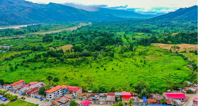 Sumpfgebiet von Llochegua – die „Pantanos“ zwischen Selva, Apurímac und Abendrot