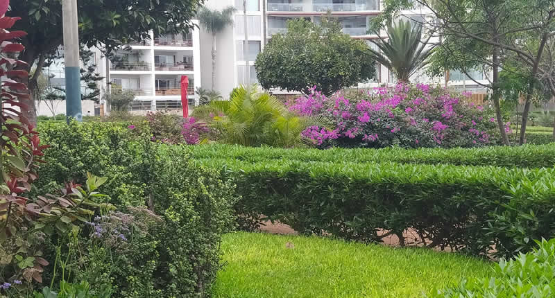 Parque Húsares de Junín liegt am Malecón Paul Harris