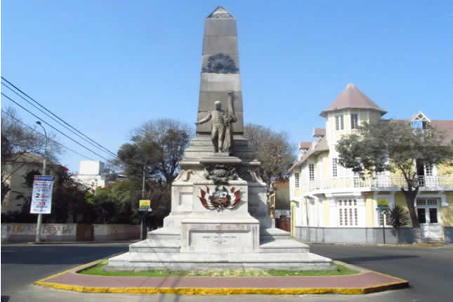 Paseo Sáenz Peña in Barranco