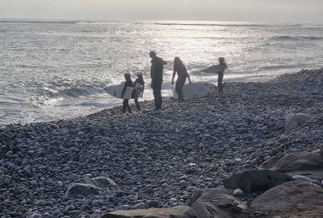 Playa Barranquito liegt im Distrikt Barranco von Lima