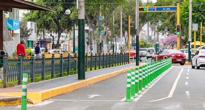 Plaza Butters liegt an der Grenze zu Santiago de Surco