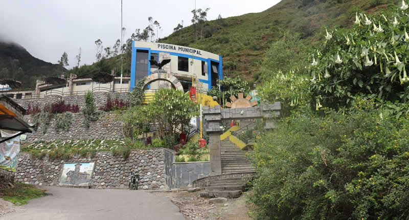 Baños termales de Ollachea en la provincia de Carabaya