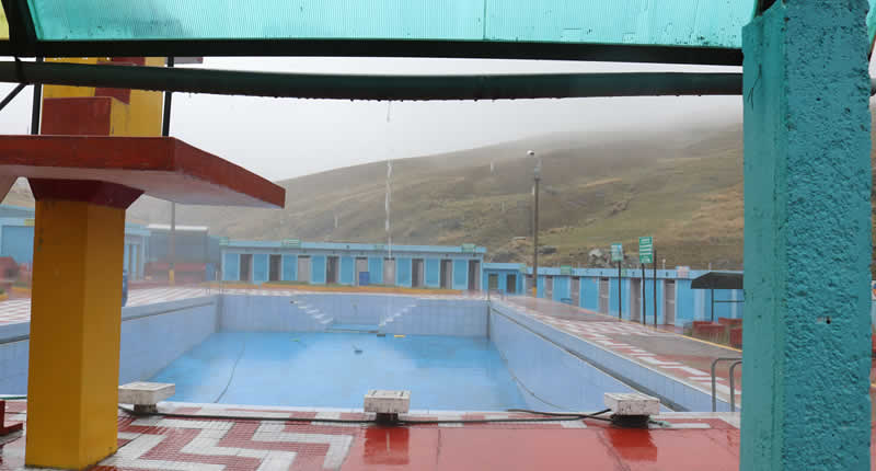 Termas a más de 4.000 metros de altura