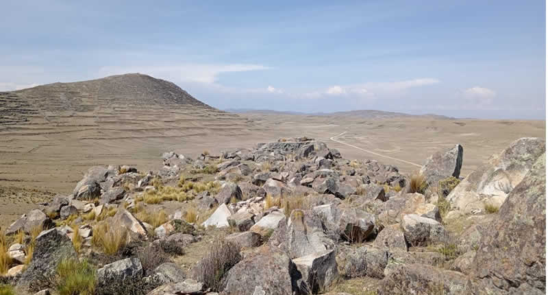 Bosque de Piedras Qaqinkurani Qullu bei der Gemeinde Collini