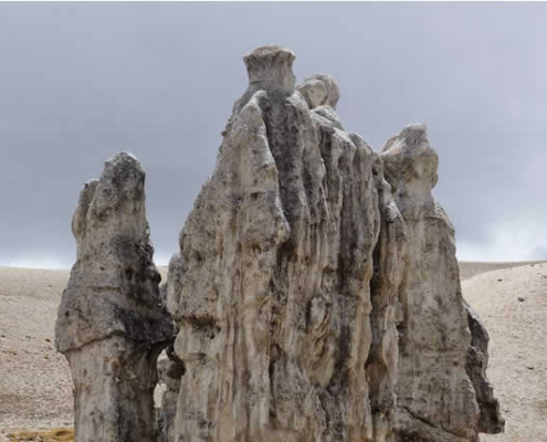 Bosque de Rocas Gótico de Sillatira – Die steinerne Kathedrale von Quelcaya Bosque de Rocas Gótico de Sillatira – Die steinerne Kathedrale von Quelcaya