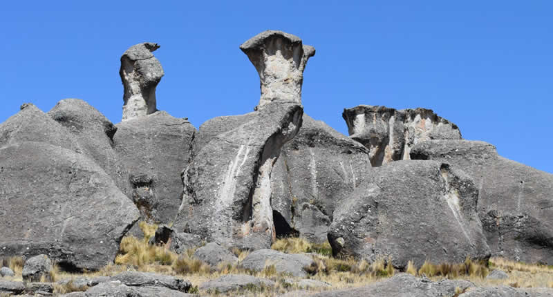 Bosque de Piedras de Chijos: Steinwald im Hochland von Puno