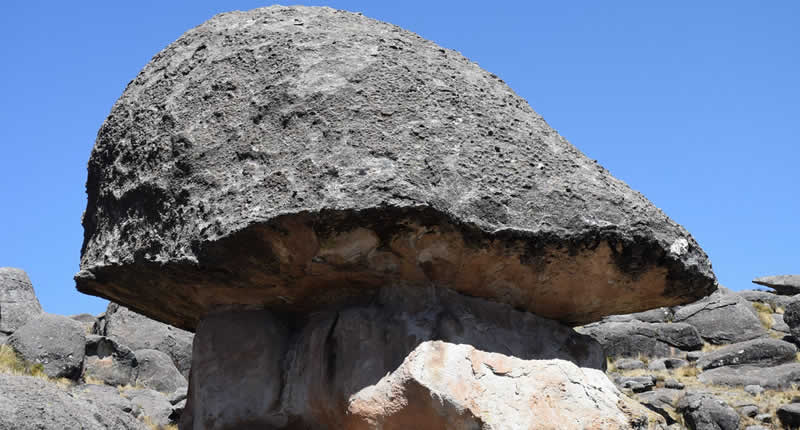 Bosque de Piedras de Chijos im Andenhochland von Puno