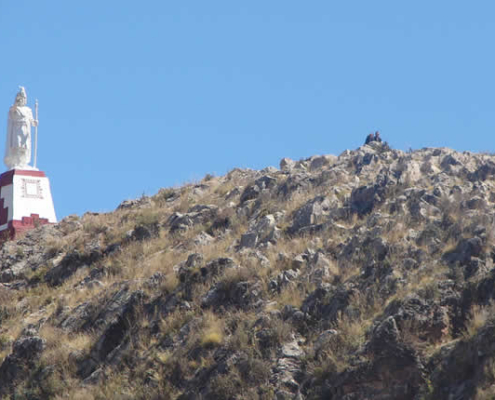 Cerrito Huajsapata – Naturaussichtspunkt über Puno und den Titicacasee Cerrito Huajsapata – Naturaussichtspunkt über Puno und den Titicacasee